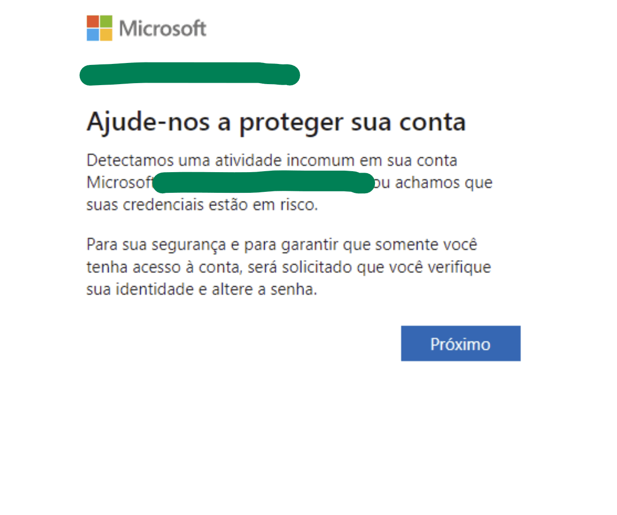 Verificar a sua conta. Verifique se você entrou na Microsoft Store