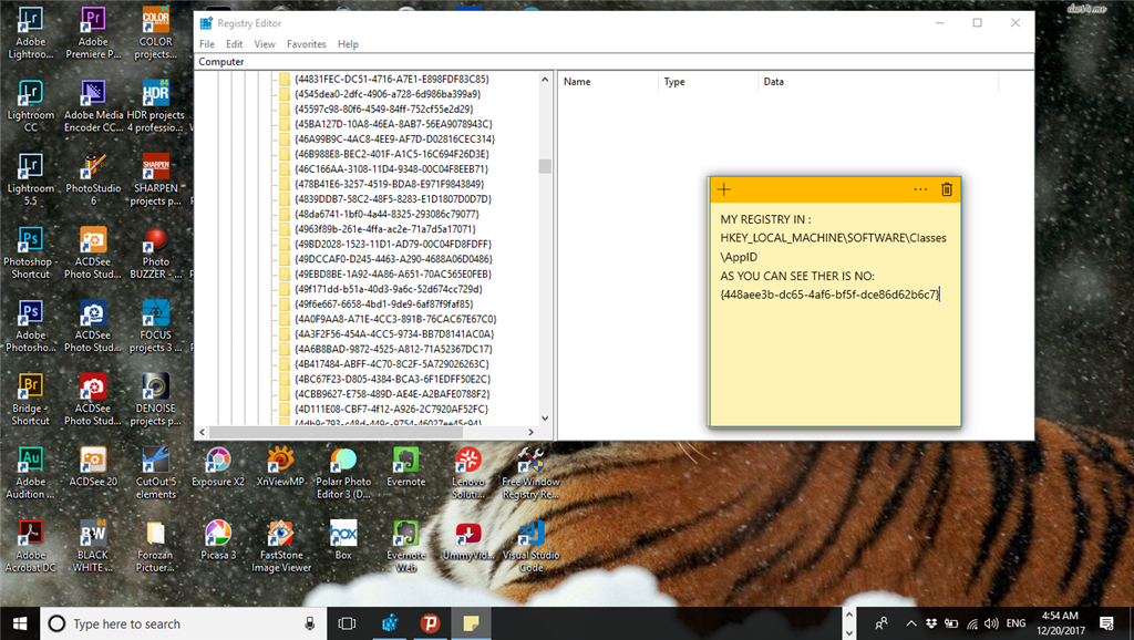 The properties for this item are not available microsoft community