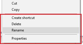 Unable to rename files in Windows 10 photos after clicking on 