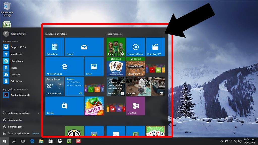 robo Llevar disfraz Windows 10 - ¿Cómo quitar cuadro de las aplicaciones - Microsoft Community
