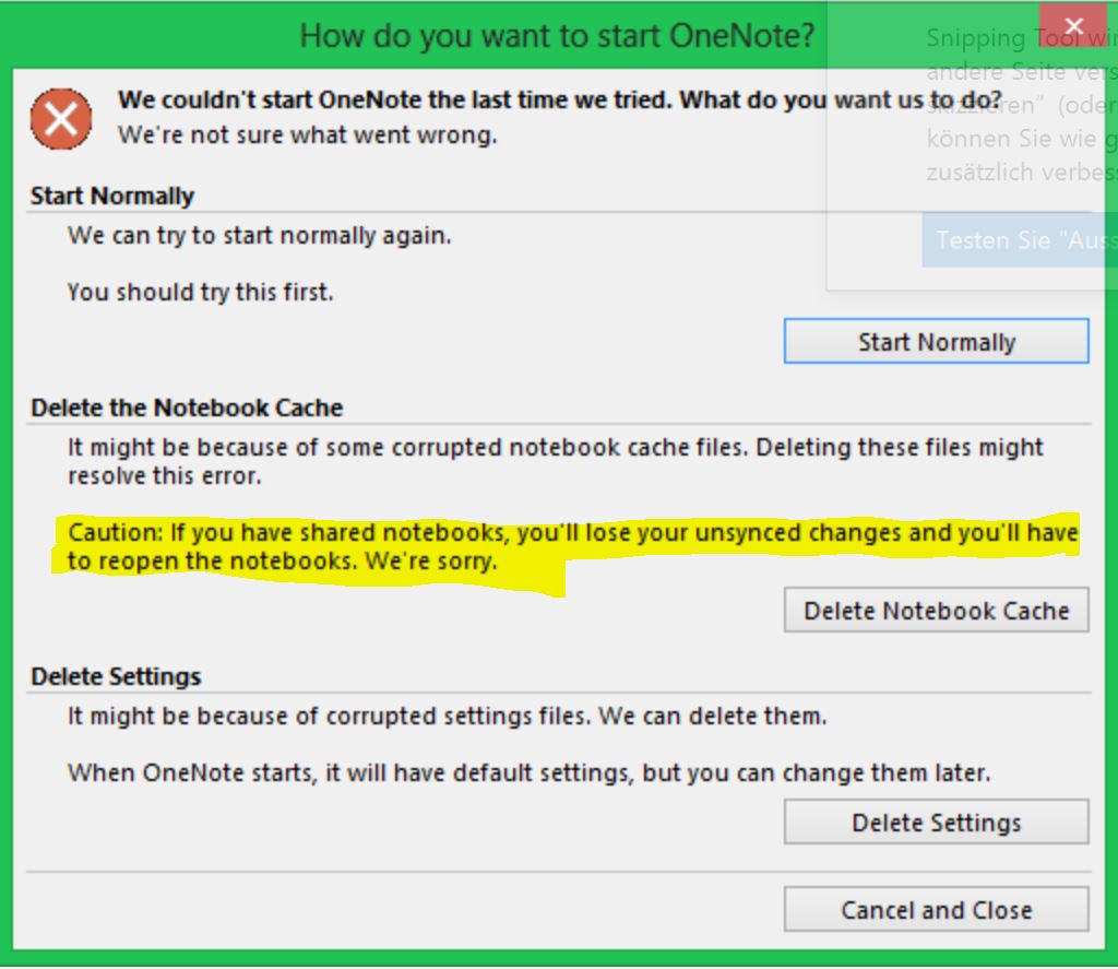 One note cache delete Microsoft Community