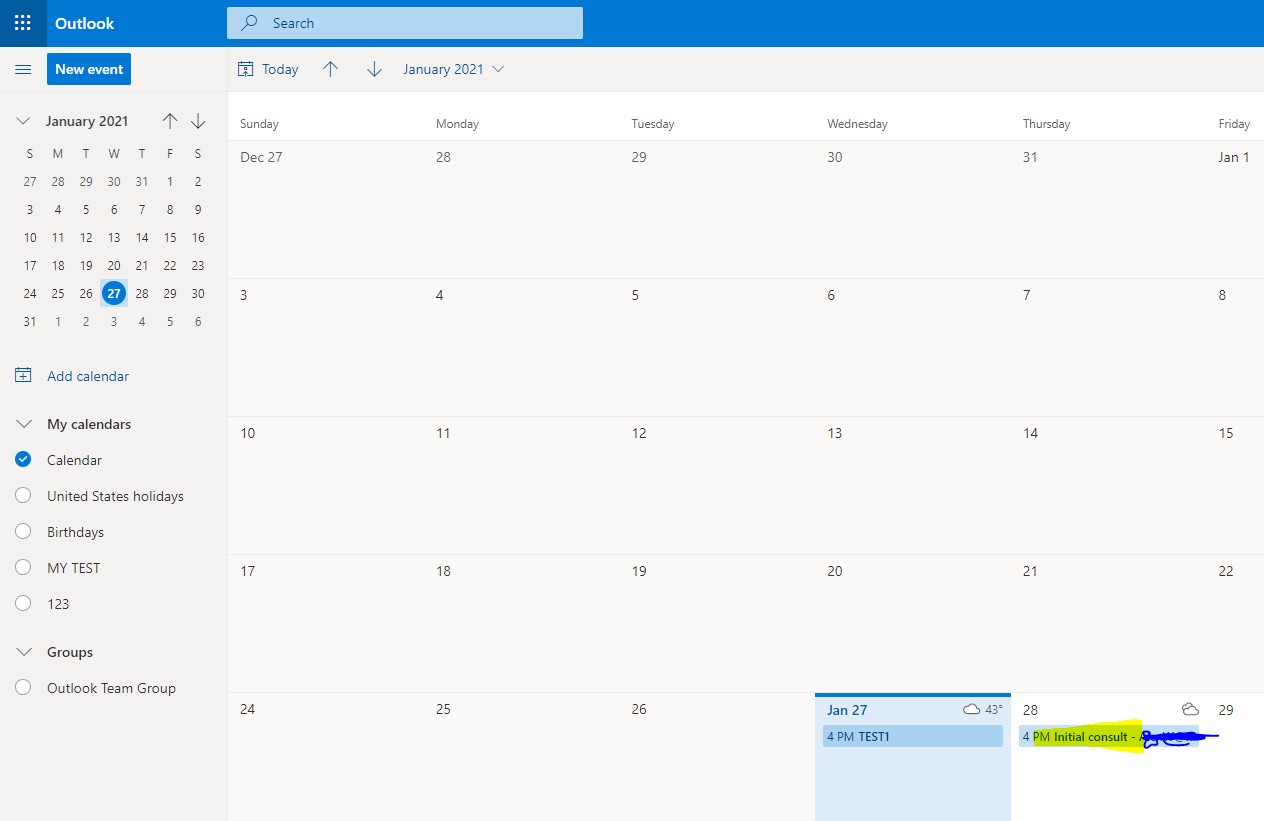 Bookings and Outlook Calendar Microsoft Community