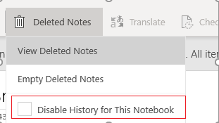 Onenote restore offline notes