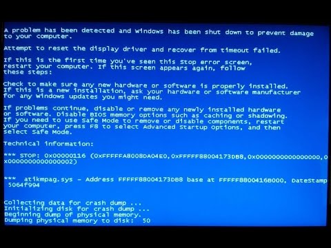 Sony Vaio VPCSB36FN cause blue screen to death after installing