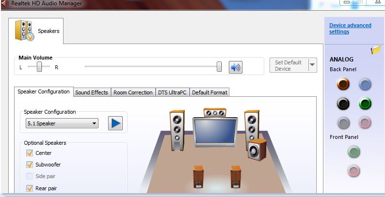 6 ch audio configuration software download