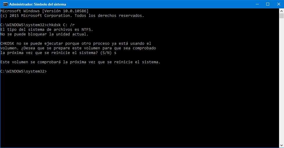 Error Windows Detectó Un Problema En El Disco Duro En Windows 10 2139