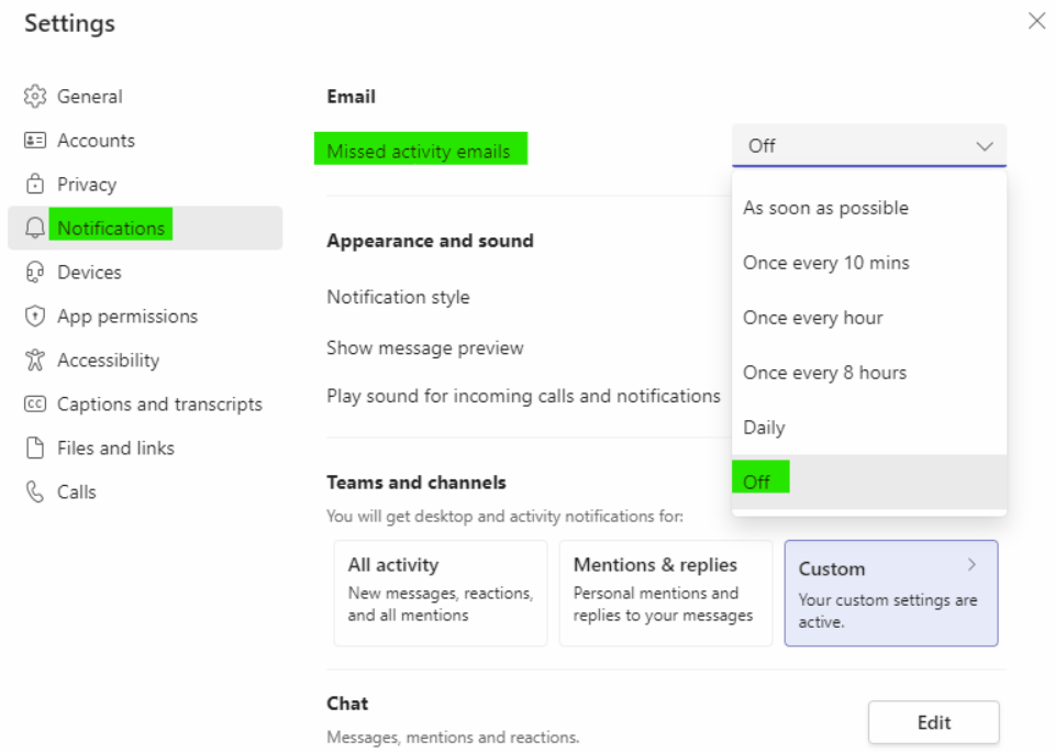 ms teams new line without sending