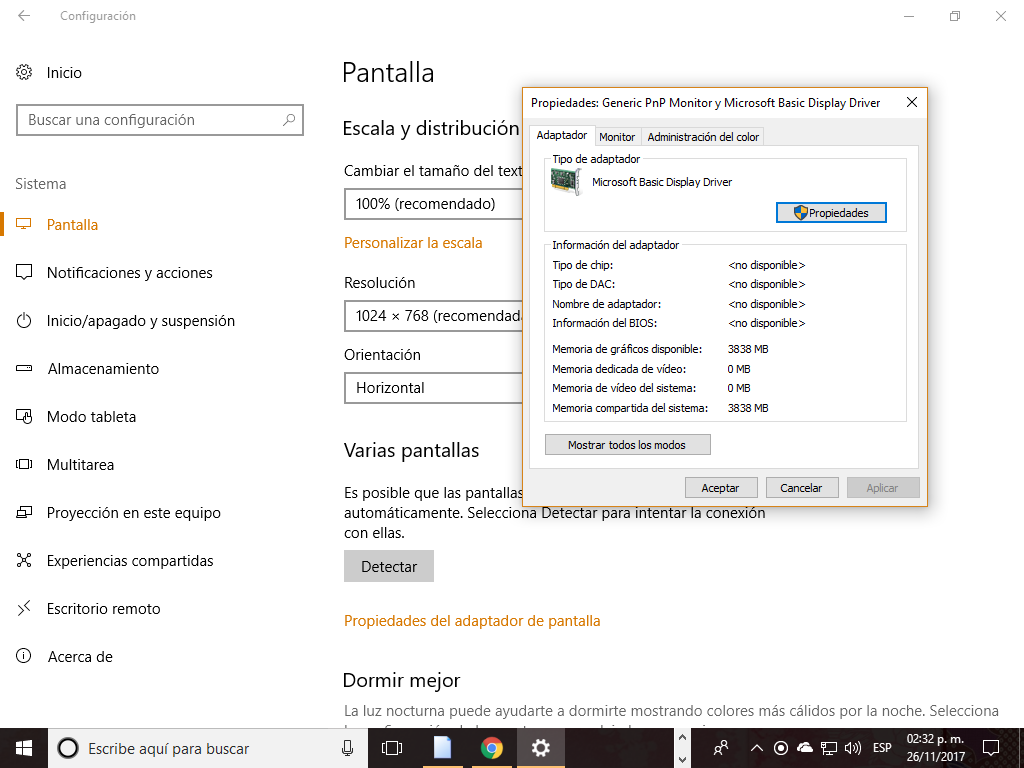 Windows 10 No Reconoce Driver De Video Microsoft Community 2208