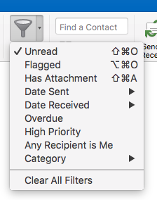 Outlook 2016 For Mac Showing Unread Messages Bold