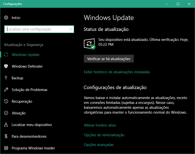 Atualização De Correção De Bugs Windows 10 Fall Microsoft Community 6263