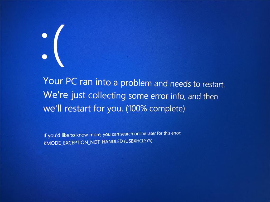 Reinstall Windows 10 many times but still have same blue screen