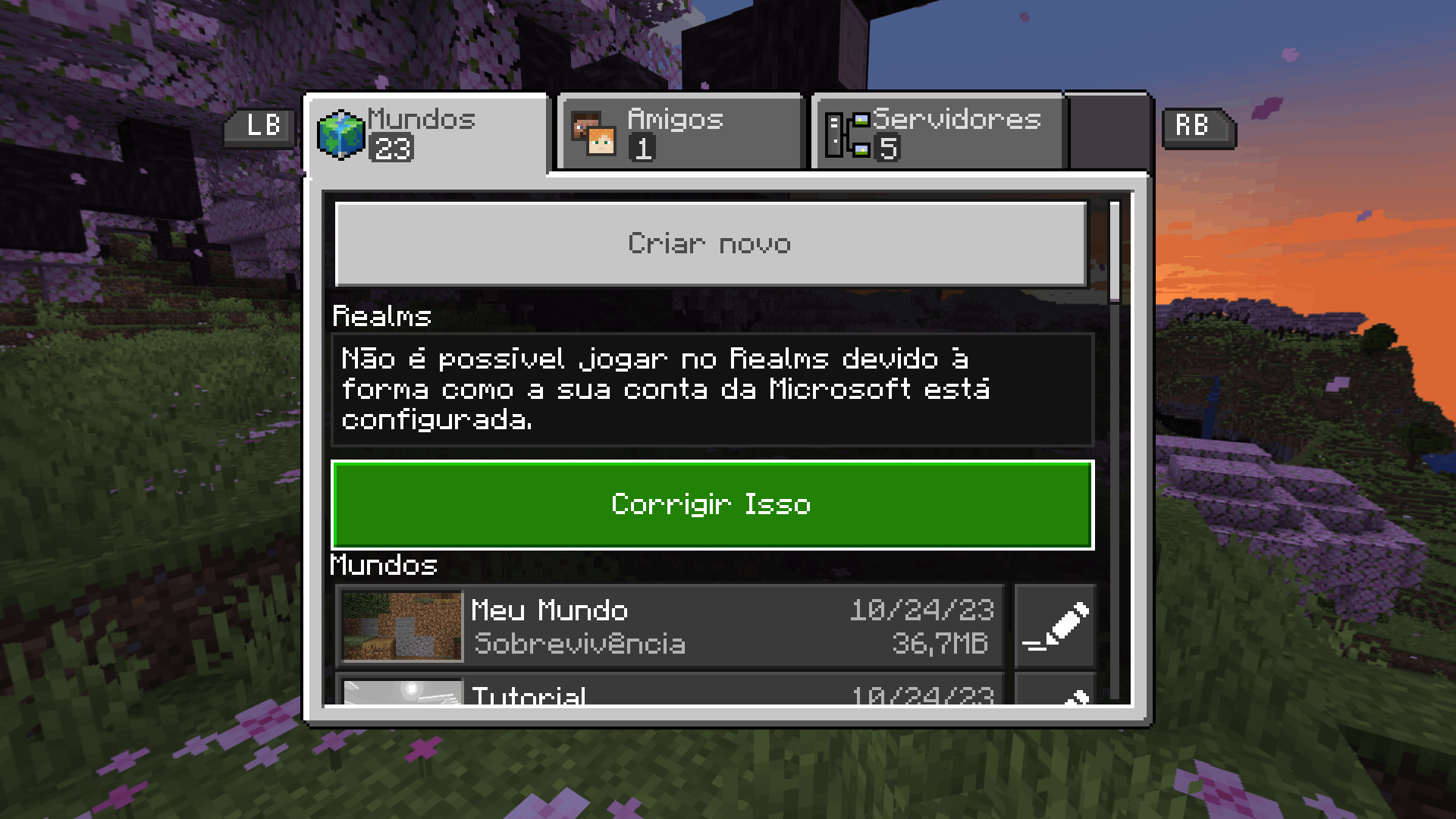 Não consigo jogar online de forma alguma com meu amigo no minecraft PE -  Microsoft Community