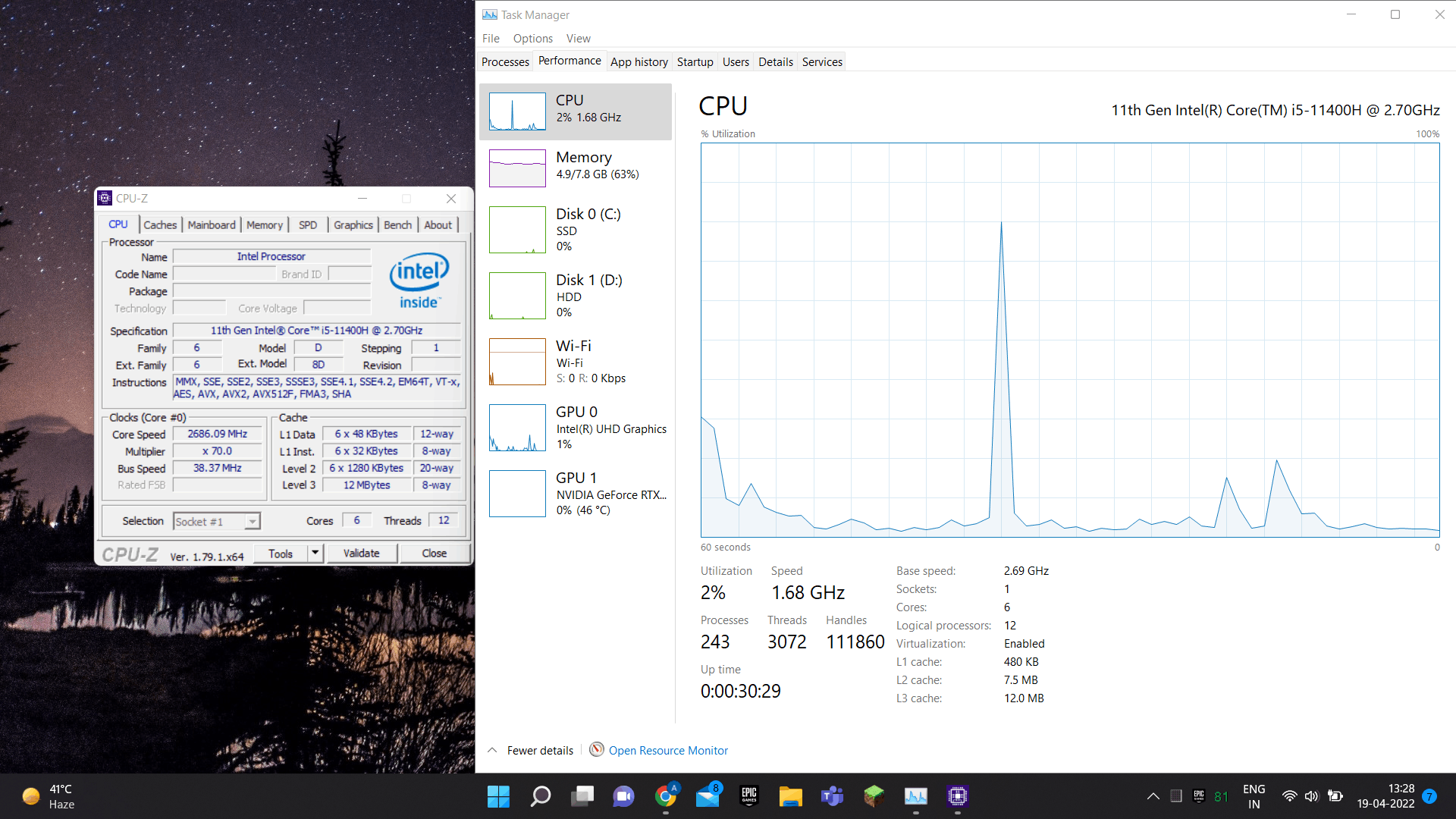 Task Manager Showing Wrong Base Speed - Microsoft Community