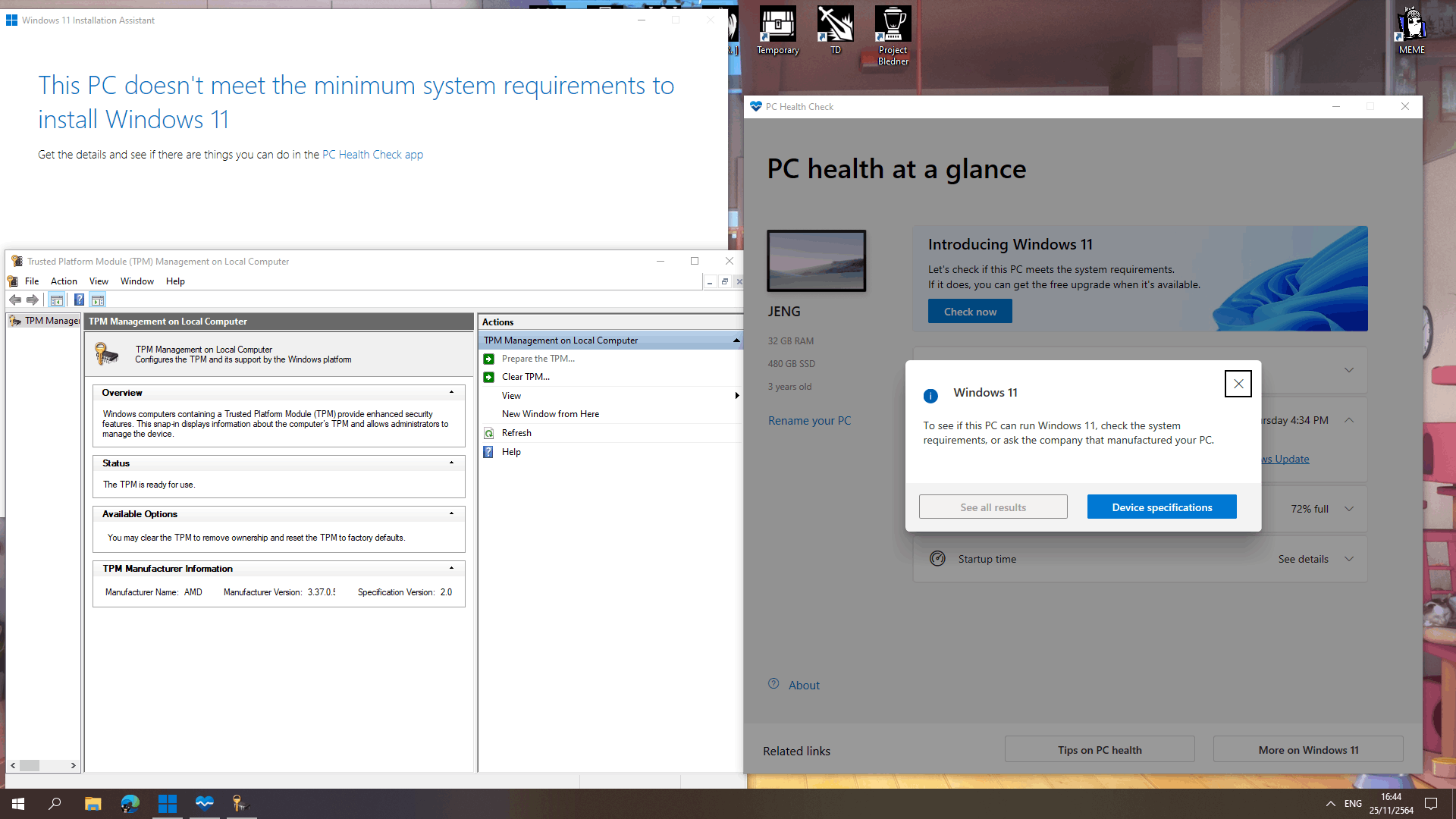 I Can't Upgrade To Windows 11 - Microsoft Community