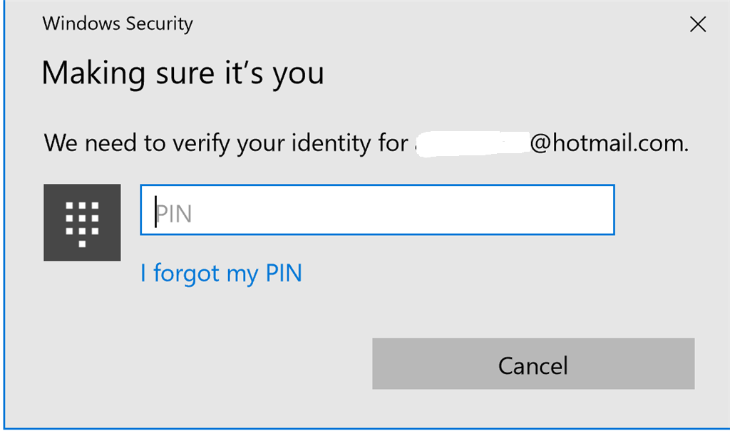 Need help . Unable to create a new PIN after someone hacked into