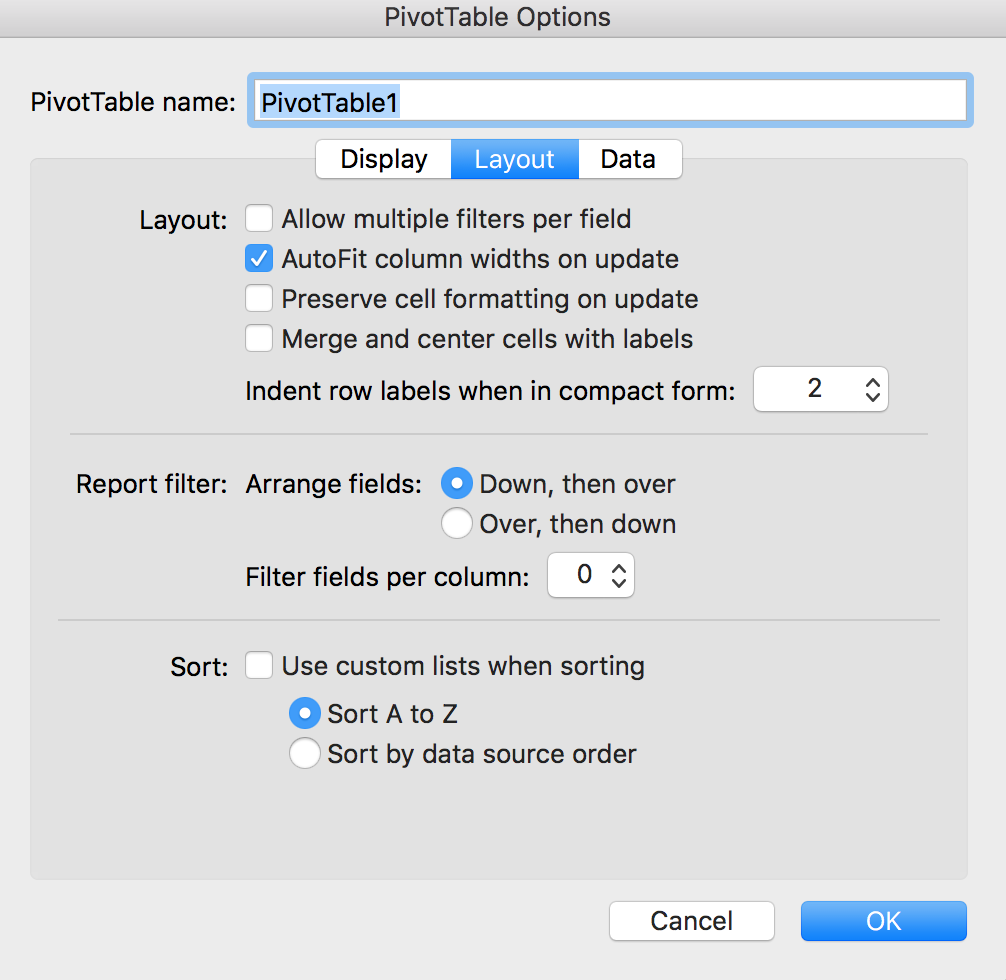 working sort not table pivot Not  Filter Microsoft Table  Pivot Working Community