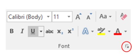 Inconsistent font size applying Custom Word Table Design - Microsoft ...