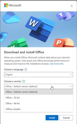 How to download Office 365 for offline install - Microsoft Community
