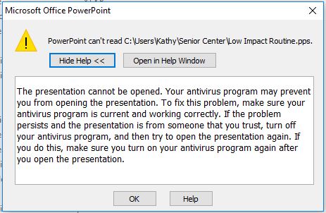 how to open a pps file without powerpoint