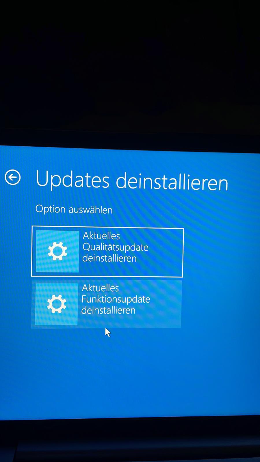 Accidentally Shut Off Laptop Mid Update - Microsoft Community