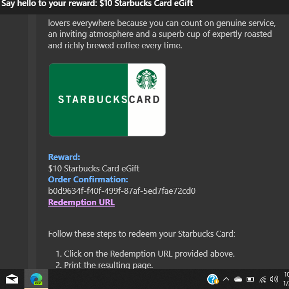 Gift Card Microsoft Community