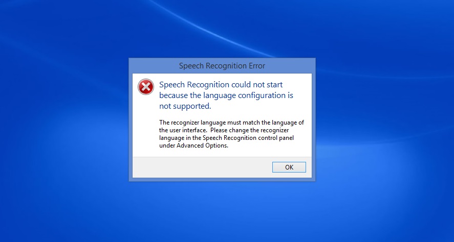 Windows could not start because. Speech recognition could not start because the language configuration is not supported. Распознавание речи ошибка. Включи распознавание речи. Speech recognition could not start because the language configuration is not supported перевод.