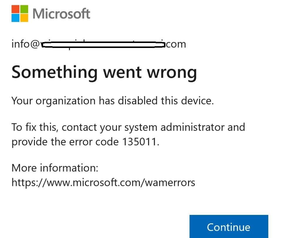 outlook-error-code-135011-microsoft-365-personal-microsoft-community