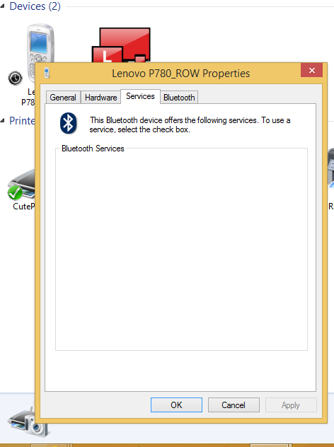 Lenovo Thinkpad L412 Bluetooth Handfree Gateway And Other Services.