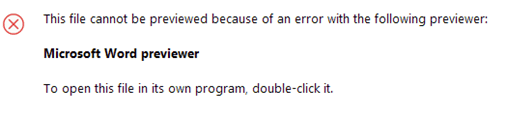 microsoft-word-previewer-does-not-work-in-outlook-365-microsoft