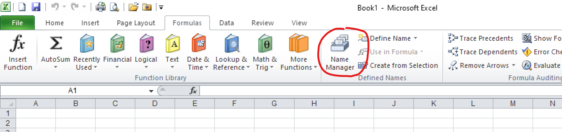 Where Is Name Manager In Excel For Mac The Excel Help System Microsoft Community