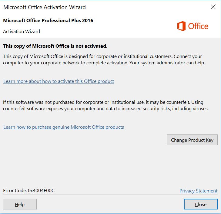 Unable To Activate Office 365 After Installed From Office 365 Portal ...