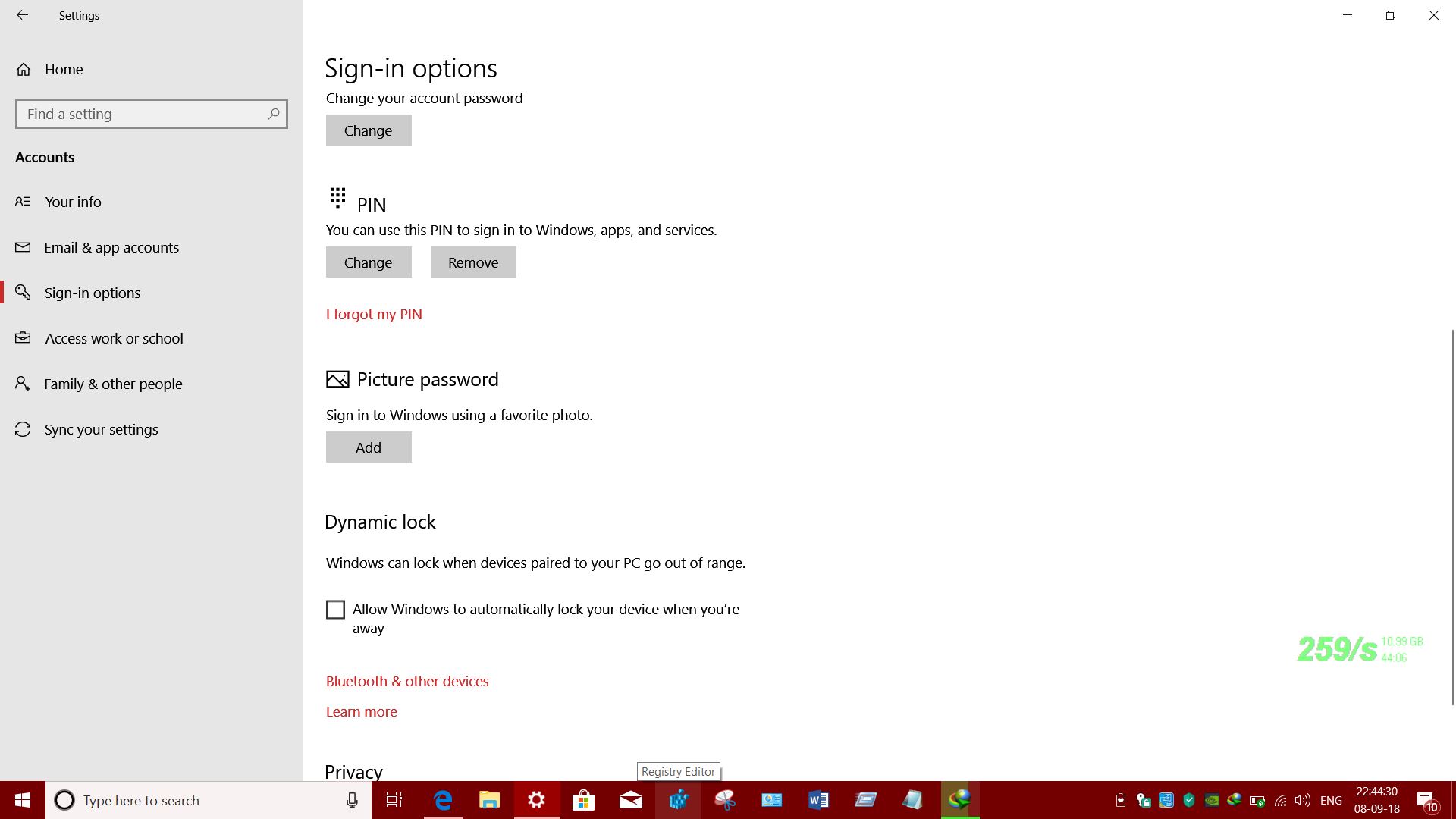 How do I disable Windows 10 PIN option? Microsoft Community