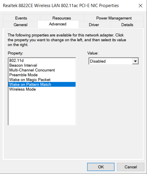 Адаптер realtek 8822ce wireless проблемы