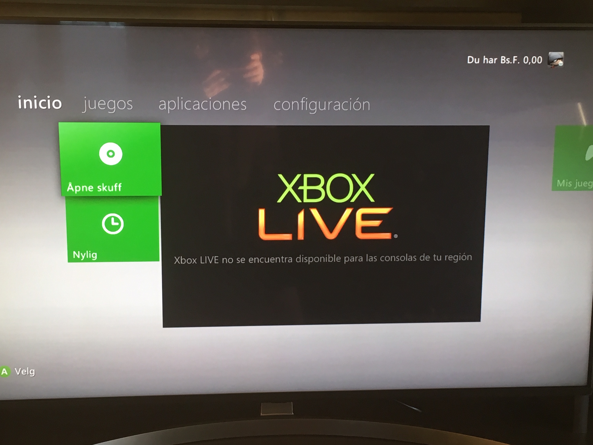 xbox 360 no