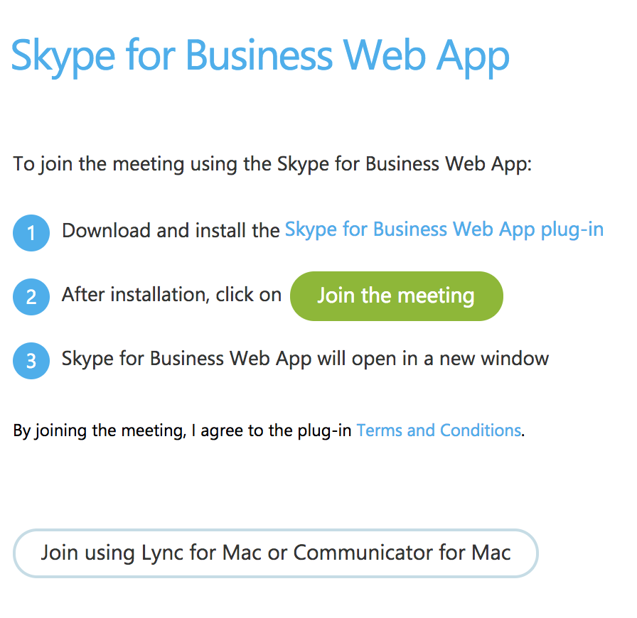 Skype For Business Web App Only See Blank Screen During Microsoft Community