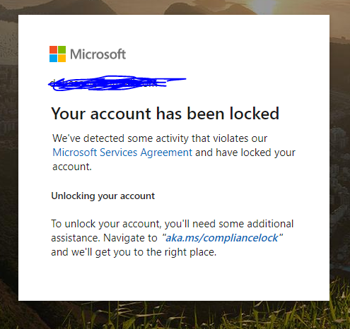 Well, I've Mysteriously Been Locked Out Of My Account With No ...