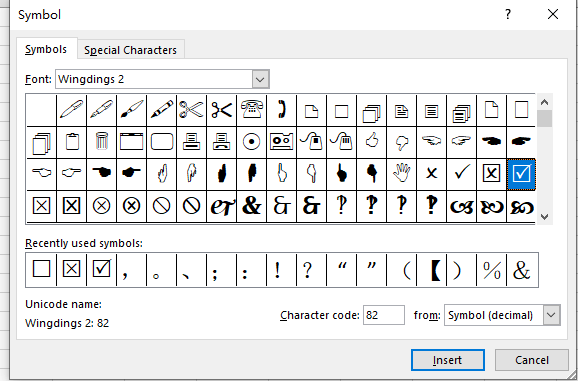 Increase the PRINTED size of FORM CONTROL Check MARK - Microsoft Community