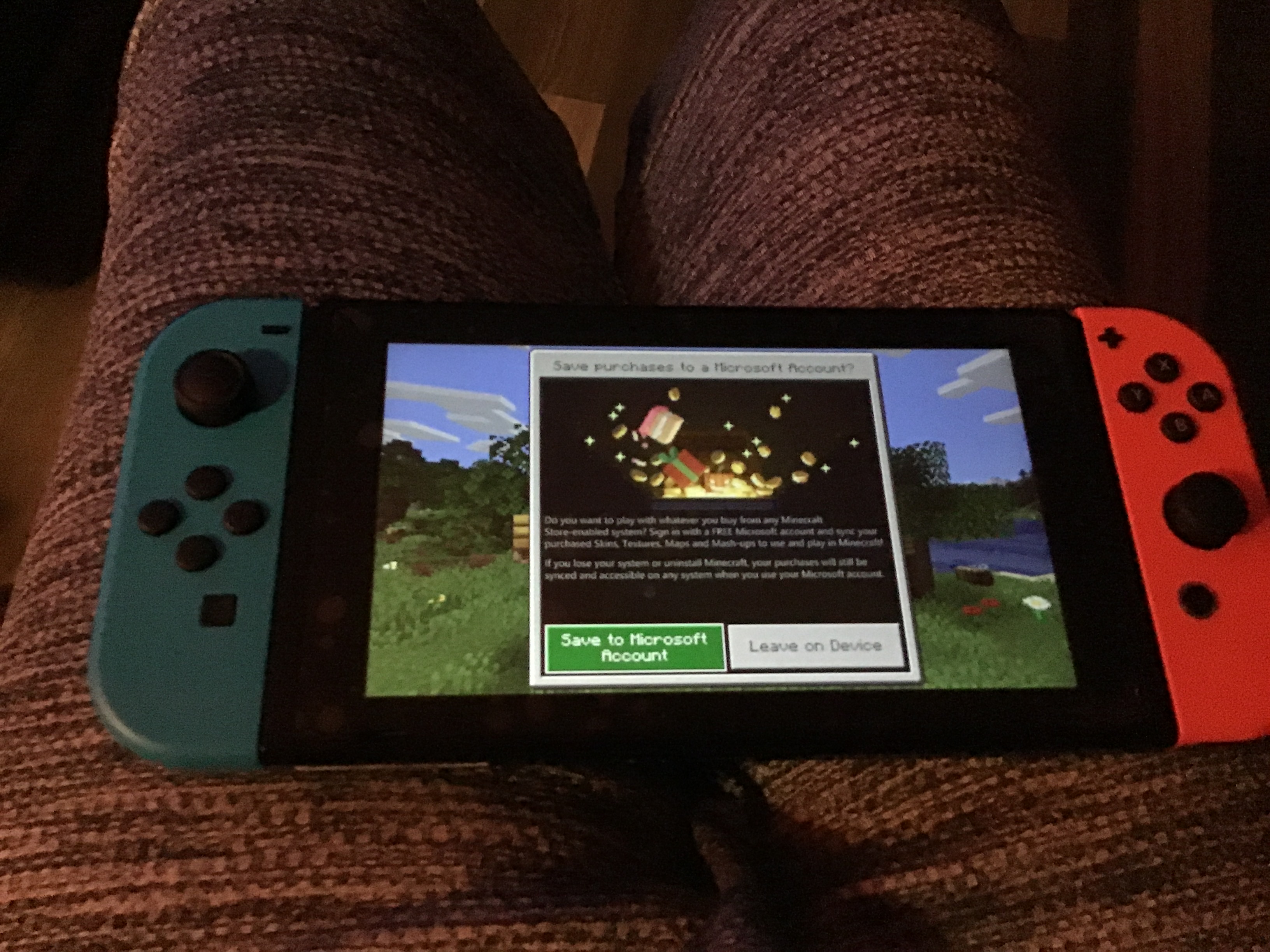 can you get minecraft on a nintendo switch