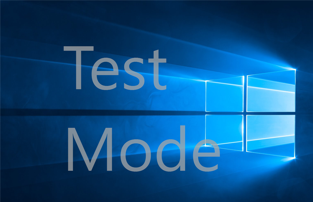Testing enabled. Тестовый режим Windows 10. Windows в тестовом режиме. Test Mode.