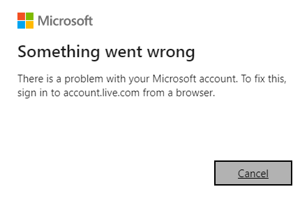 Error when connecting to Multiplayer. There was a problem checking -  Microsoft Community