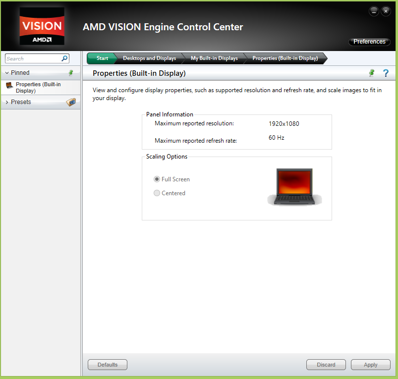 Amd vision engine control center что это