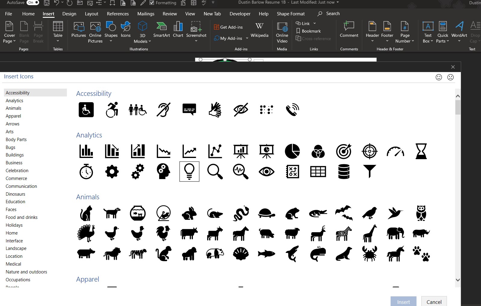 MS Word Icon File Locations Microsoft Community