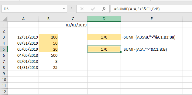 Sumif Or Sumifs Function - Microsoft Community