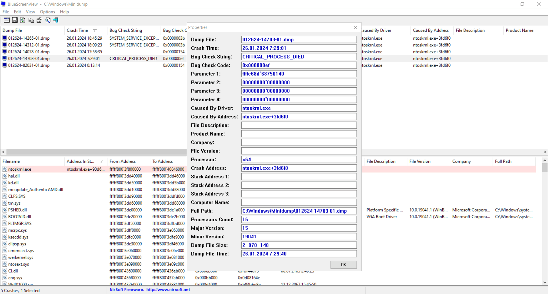 Вылетает синий экран смерти ntoskrnl.exe - Сообщество Microsoft