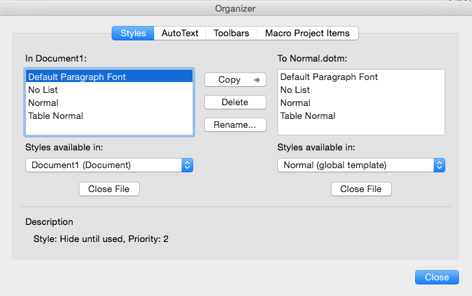 Transfer Autocorrect From Word 2011 To Word For Mac