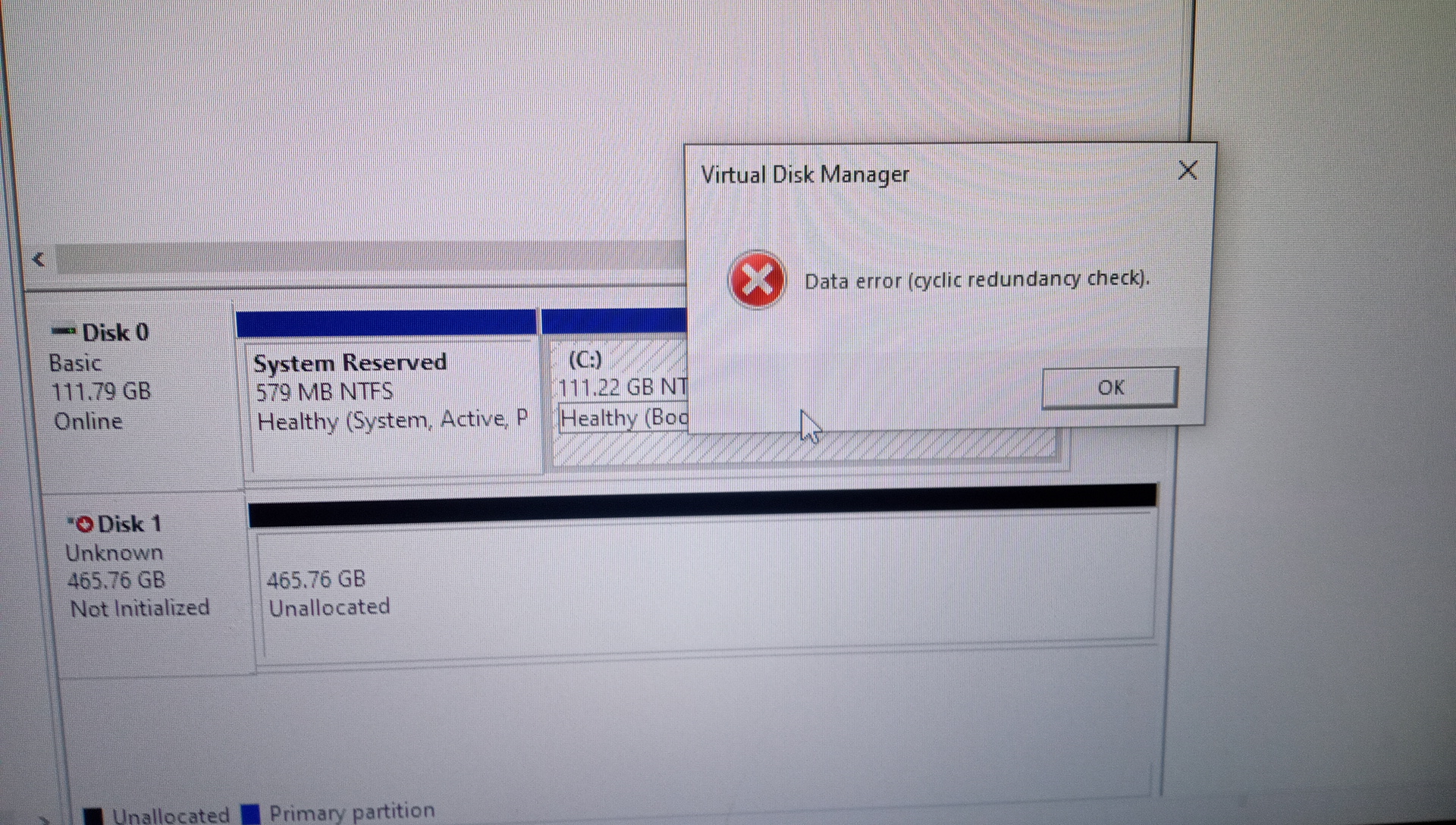 How Do I Reinitialize A Disk Microsoft Community