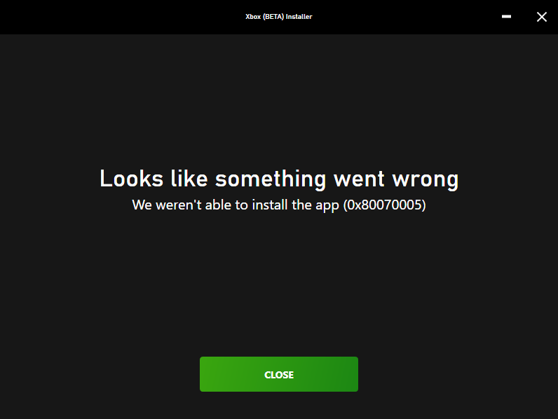 Unable To Install Xbox Beta App (PC) - Microsoft Community