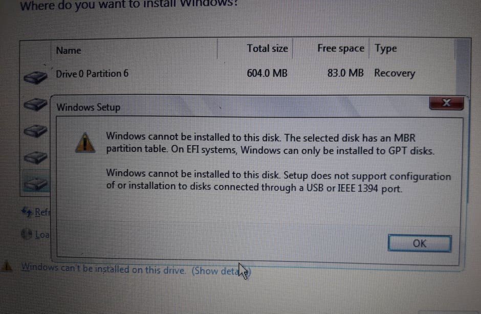 Unable to install Windows 11 on ORICO M.2 SSD 128GB - Microsoft 