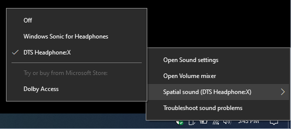 Как удалить dts sound unbound windows 10