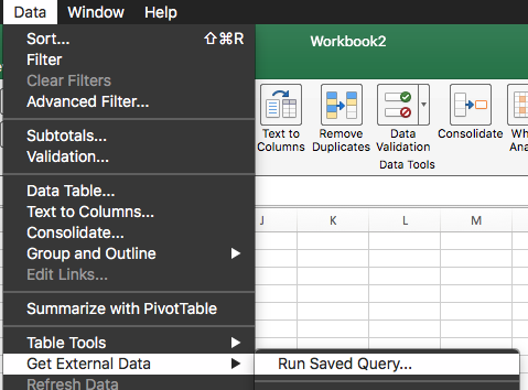 Import Html Into Excel For Mac